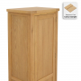 Marbury Oak Single Shaker Kitchen Pantry Cupboard