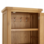 Marbury Oak Single Shaker Kitchen Pantry Cupboard