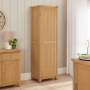 Marbury Oak Single Shaker Kitchen Pantry Cupboard