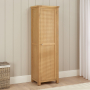 Marbury Oak Single Shaker Linen Cupboard