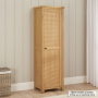 Marbury Oak Single Shaker Linen Cupboard