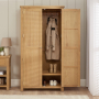 Marbury Oak Double Hallway Coat & Shoe Cupboard