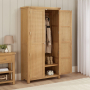 Marbury Oak Double Hallway Coat & Shoe Cupboard