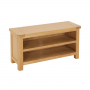 Marbury Oak Shoe Storage Hallway Bench