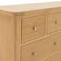 Marbury Oak Extra Large Jumbo 10 Drawer Chest