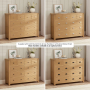 Marbury Oak Extra Large Jumbo 10 Drawer Chest