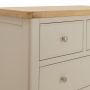 Marbury Putty Grey Painted 2 over 4 Drawer Chest