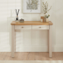 Marbury Putty Grey Painted 2 Drawer Dressing Table Desk