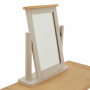 Marbury Putty Grey Painted Vanity Dressing Table Mirror