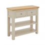 Marbury Putty Grey Painted 2 Drawer Hall Console Table