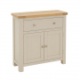 Marbury Putty Grey Painted Compact Small Sideboard