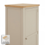 Marbury Putty Grey Painted Single Kitchen Larder Pantry Cupboard