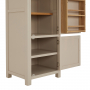 Marbury Putty Grey Painted Single Kitchen Larder Pantry Cupboard