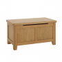 Cotswold Rustic Smoked Oak Blanket Bedding Box