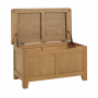 Cotswold Rustic Smoked Oak Blanket Bedding Box