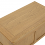 Cotswold Rustic Smoked Oak Blanket Bedding Box