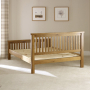 Rustic Solid Oak 6ft Super King Size Bed