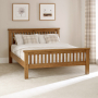 Rustic Solid Oak 4ft 6in Double Bed