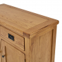 Rustic Oak 2 Drawer 2 Door Medium Sideboard