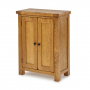 Rustic Oak 2 Door Cupboard