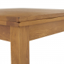 Rustic Oak Square Flip Top Dining Table – Extending 90 to 180cm