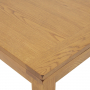 Rustic Oak Square Flip Top Dining Table – Extending 90 to 180cm