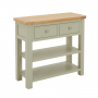 Marbury Sage Green Painted 2 Drawer Hall Console Table