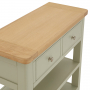 Marbury Sage Green Painted 2 Drawer Hall Console Table