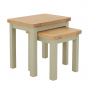 Marbury Sage Green Nest of 2 Side Tables