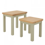 Marbury Sage Green Nest of 2 Side Tables