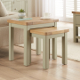 Marbury Sage Green Nest of 2 Side Tables