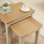 Marbury Sage Green Nest of 2 Side Tables