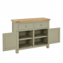 Marbury Sage Green Painted Medium 2 Door 2 Drawer Sideboard