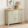 Marbury Sage Green Painted Medium 2 Door 2 Drawer Sideboard