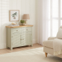 Marbury Sage Green Painted Medium 2 Door 2 Drawer Sideboard