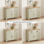 Marbury Sage Green Painted Medium 2 Door 2 Drawer Sideboard