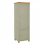 Marbury Sage Green Painted Single Kitchen Larder Pantry Cupboard