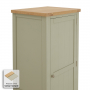 Marbury Sage Green Painted Single Kitchen Larder Pantry Cupboard