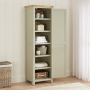 Marbury Sage Green Painted Single Shaker Linen Cupboard