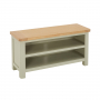 Marbury Sage Green Painted Shoe Storage Hallway Bench