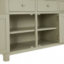 Marbury Sage Green Painted Extra Large 4 Drawer 4 Door Sideboard