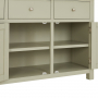 Marbury Sage Green Painted Extra Large 4 Drawer 4 Door Sideboard