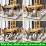 Soho Oak Medium Extending Dining Table – to seat 4 to 6 people