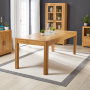 Soho Oak Large Extension Dining Table 180-220cm