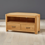 Soho Oak Corner TV Unit - Up to 50” TV Size