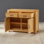 Soho Oak Small Sideboard 