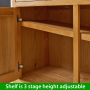 Soho Oak Small Sideboard 