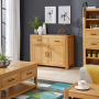 Soho Oak Small Sideboard 