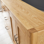 Soho Oak Large Sideboard with 3 Drawers and 2 Doors