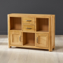 Soho Oak Low Open Display Shelf Unit 